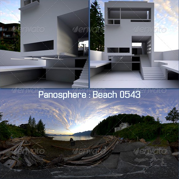 Panosphere HDRI - Beach 0543