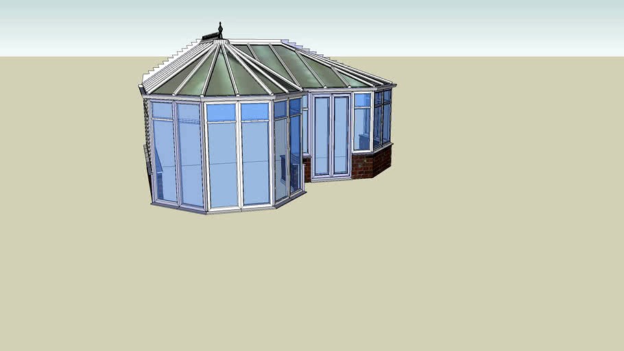 Conservatory P shape