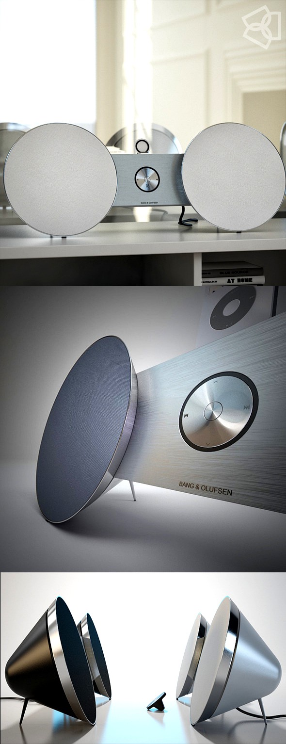 B&amp;O BeoPlay A8  3D model