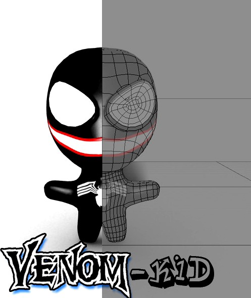 Venom-kid Model