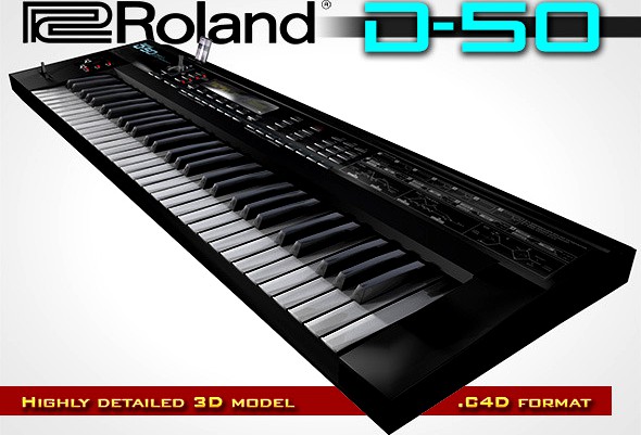 Roland D-50 Digital Synthesizer