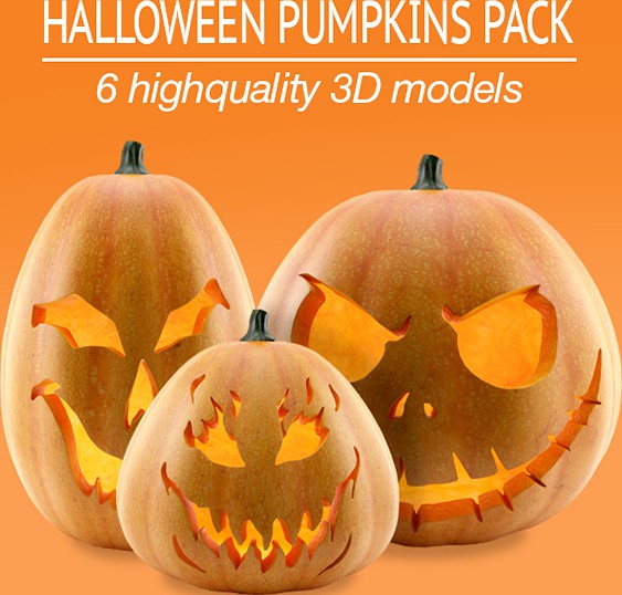 Halloween Pumpkins Pack
