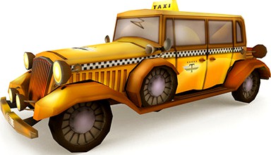 LowPoly Taxi