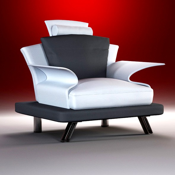 Quality 3dmodel of modern chair Super Roy. IL Loft