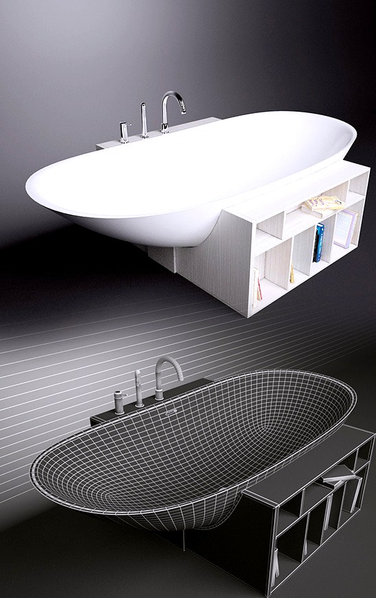 Bath Rexa Design Unico and Gessi Goccia 33637