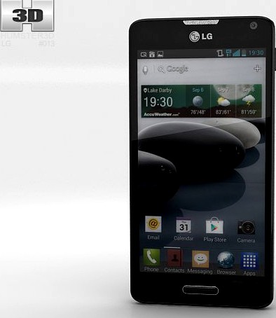 LG Optimus F6 3D Model