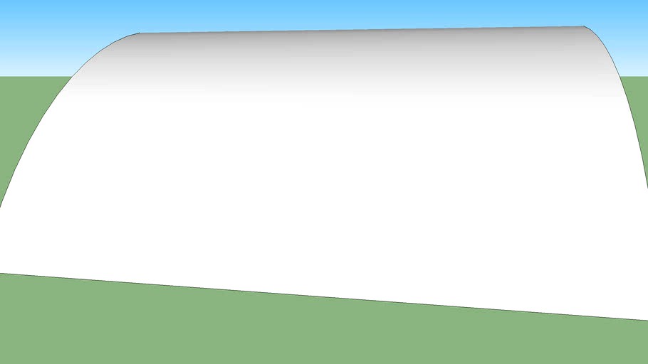 Long office table 3d model