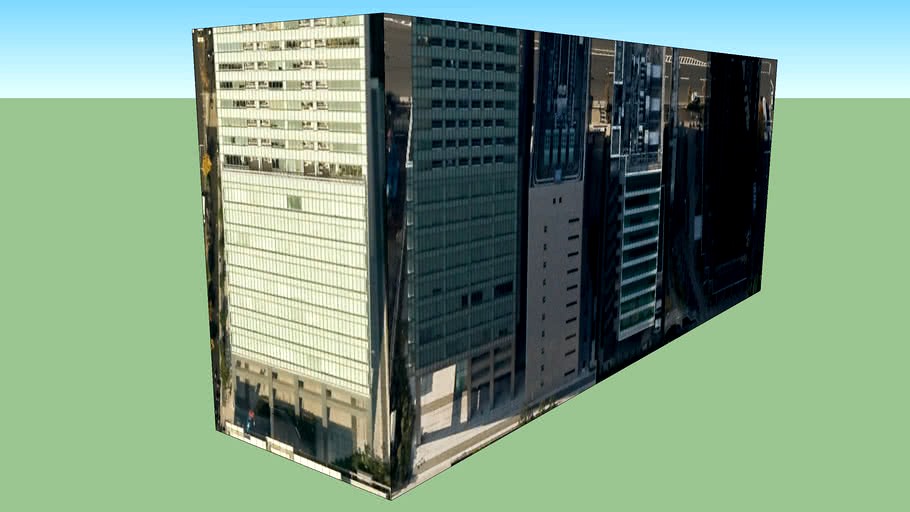 Building in Minato, Tokyo, Japan