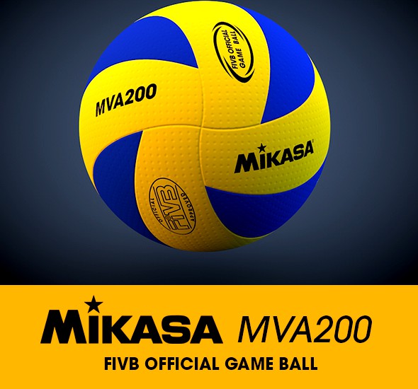 Mikasa MVA200 Volleyball 3D Model