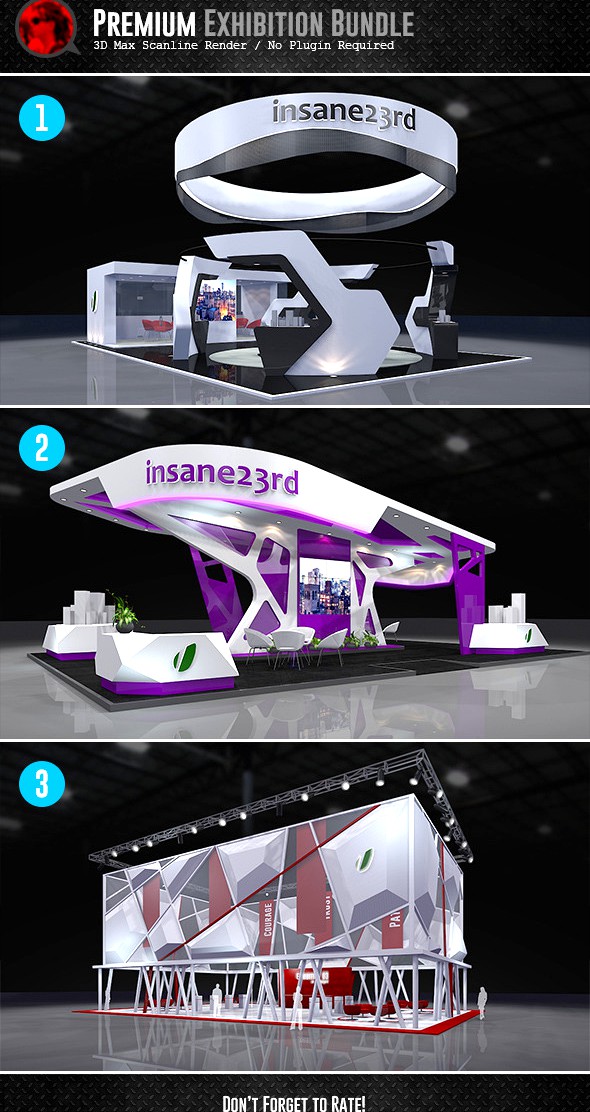 Bundle: Premium Exhibition Design Booths