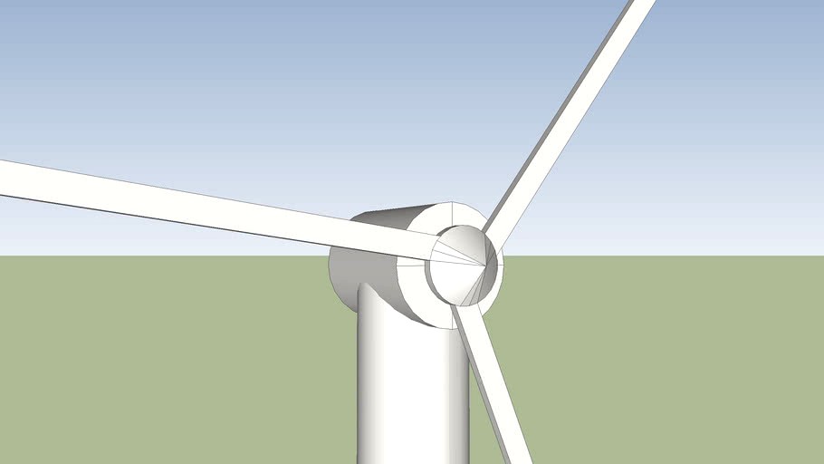 Turbina eolica a 3 pale