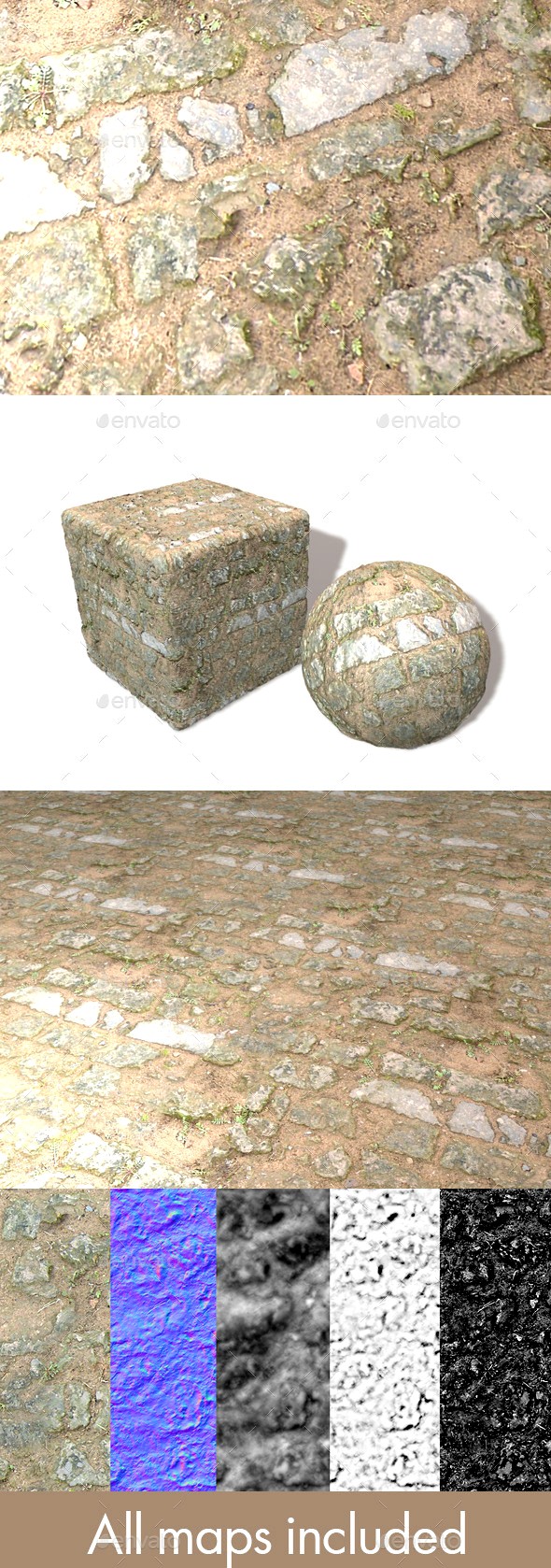 Castle Floor Ruins Seamless Texture