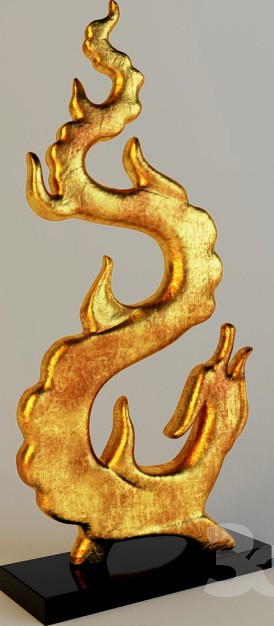 Statuette &amp;quot;Golden Dragon&amp;quot;