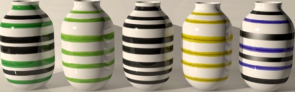 Kahler Omaggio Design Vases