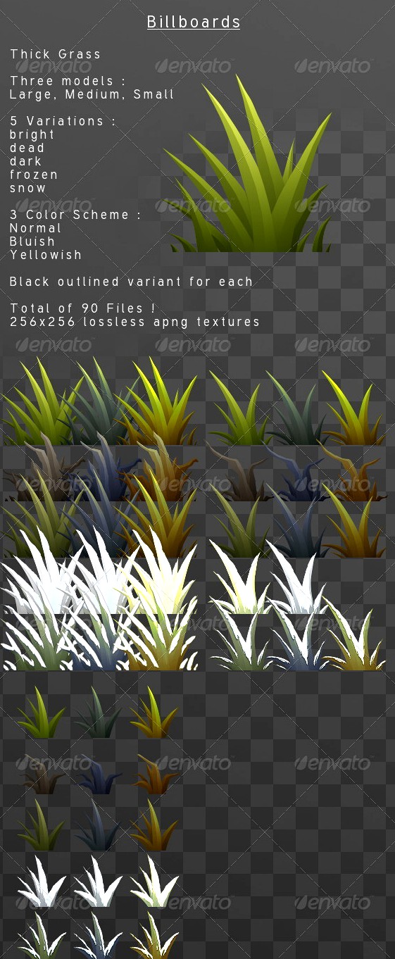 ThickGrass billboard pack