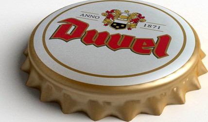 Duvel Beer Bottle Tin Cap
