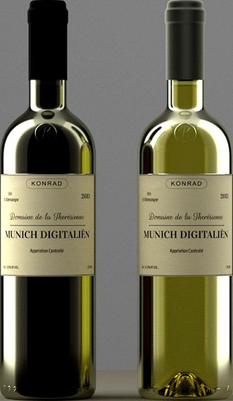 Photoreal Wine Bottles