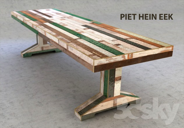 Kantinetafel in sloophout