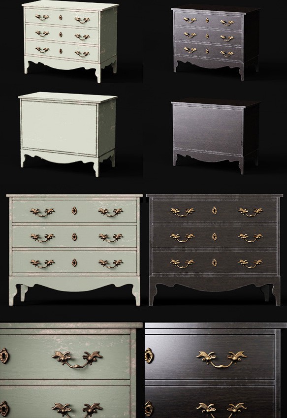 2 items Chest of drawers SALDA ARREDAMENTI