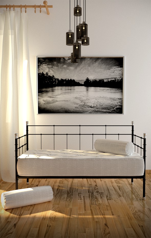 Elegant sofa based on IKEA design