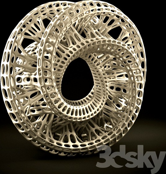Interlinked mobius loops