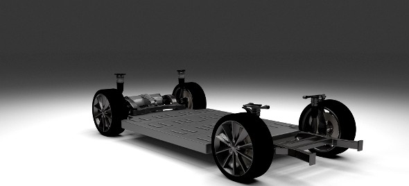 Tesla Model S Chassis