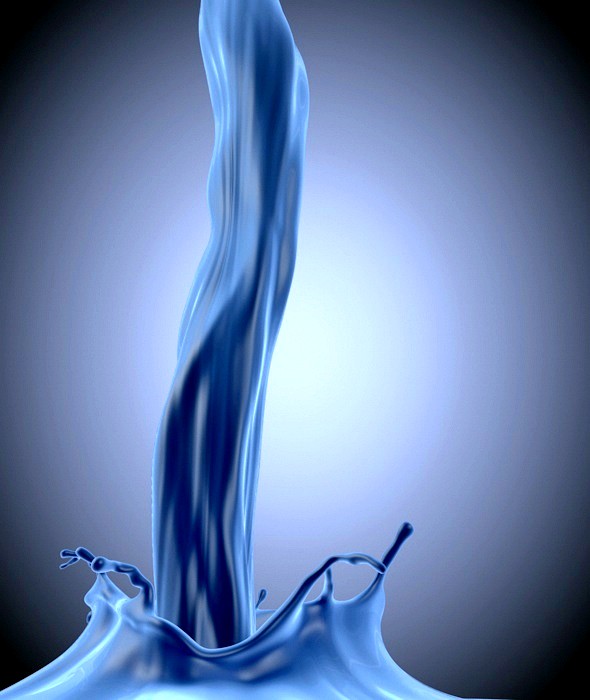 Detailed Liquid Splash and Pour