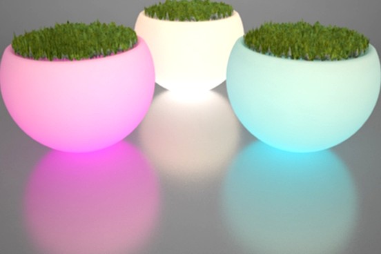 Illuminated Planter