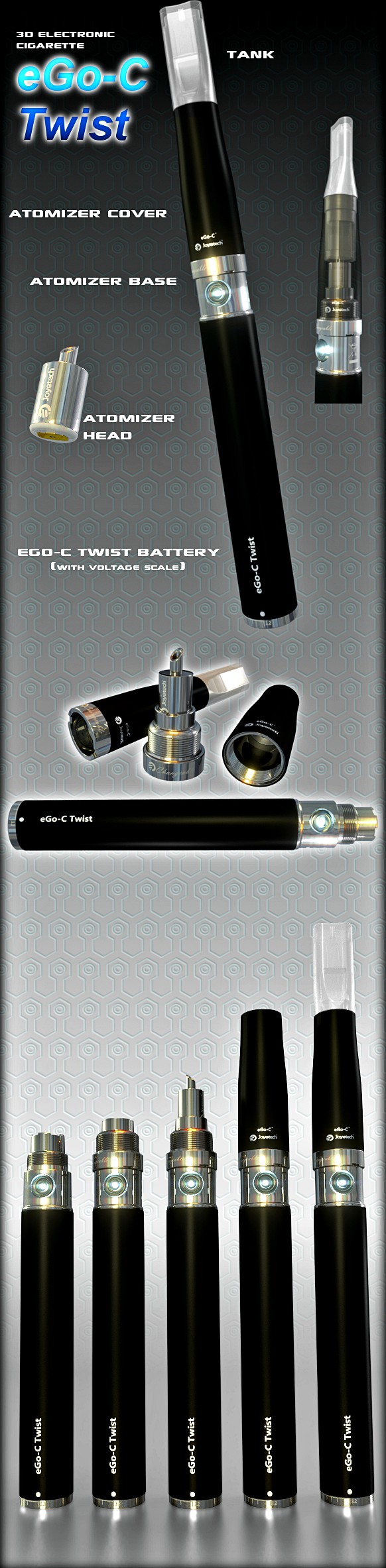 eGo-V eGo-VV Cigarette