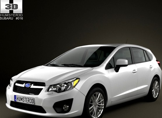 Subaru Impreza hatchback 2012