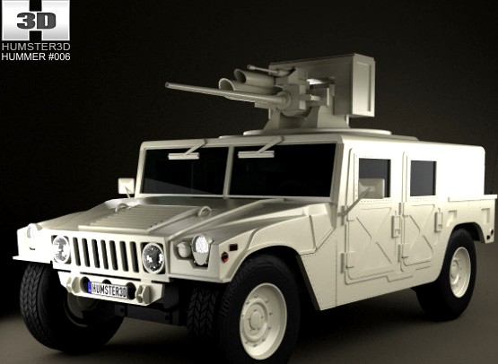 Hummer M242 Bushmaster 2011
