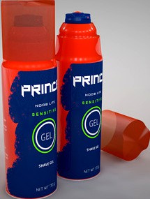 Shaving Foam Bottle
