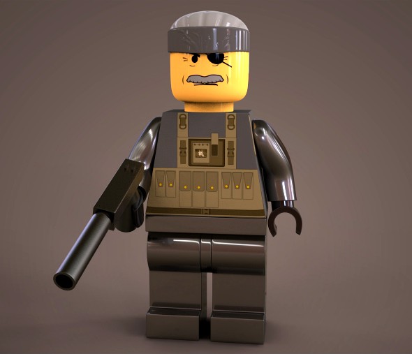 Lego Solid snake