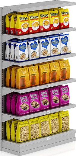 Market Shelf - Cereals and cornflakes
