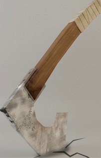 Low Poly Warrior Axe