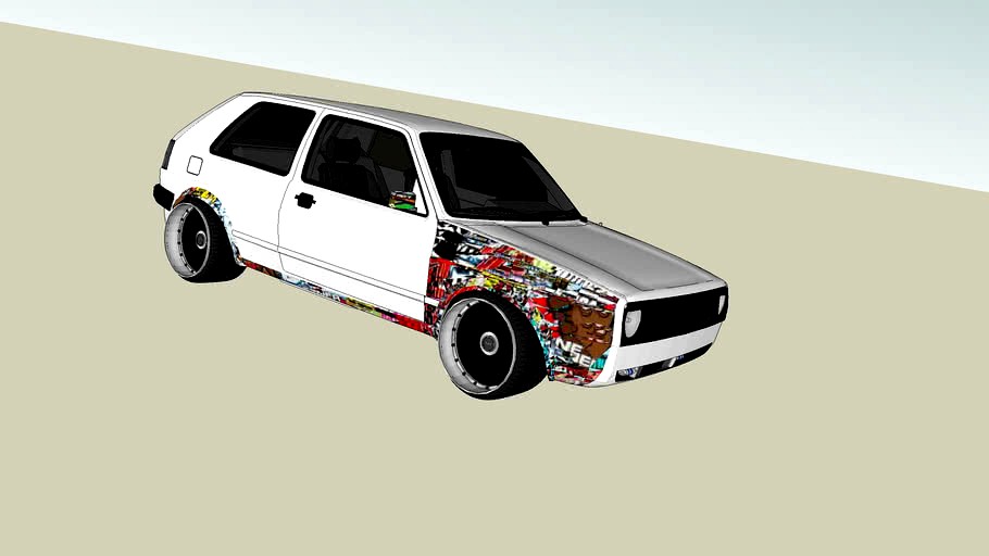 VW Golf MK2 (German Style)