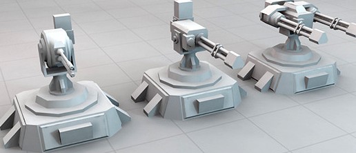 SCi-FI Turret Set