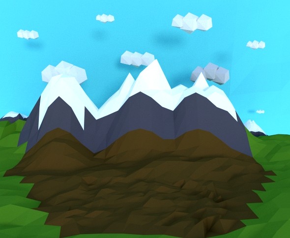 Mountains and Clouds