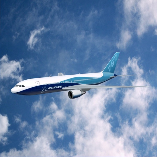 Boeing 767-200 commercial aircraft