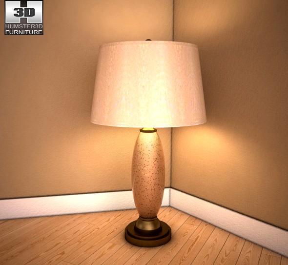 Ashley Martini Suite Table Lamp - 3D model.