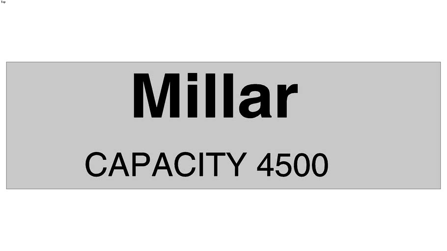 Millar Elevator Plate