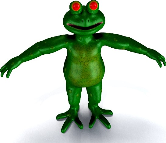 Cartoon Frog