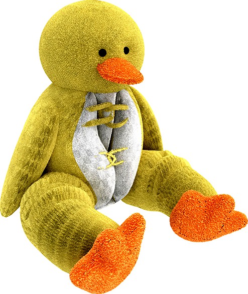 Duck Pillow Plush Toy