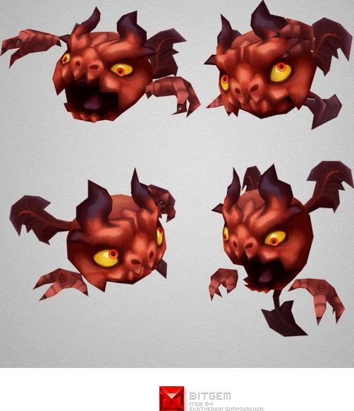 Low Poly Micro Demon Daryl