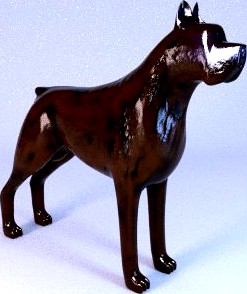 bronze dog