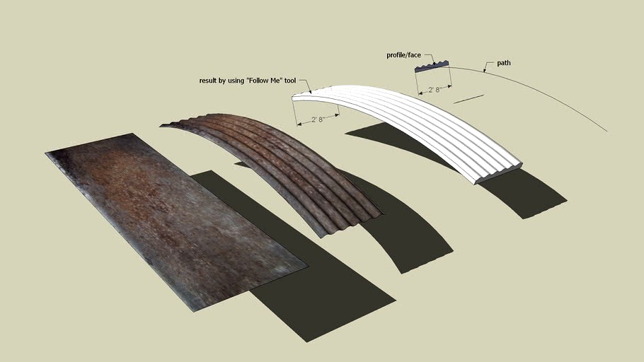 corrugated sheet