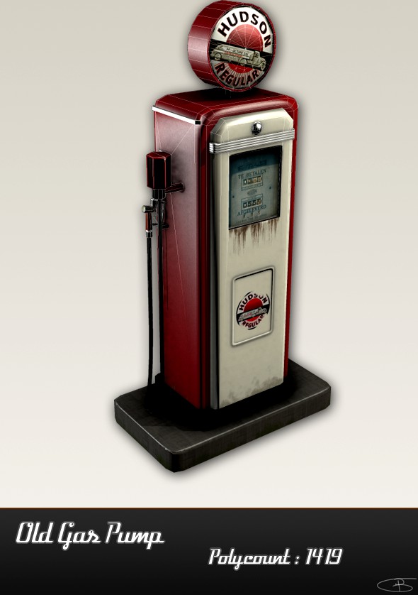 Old Gas Pump