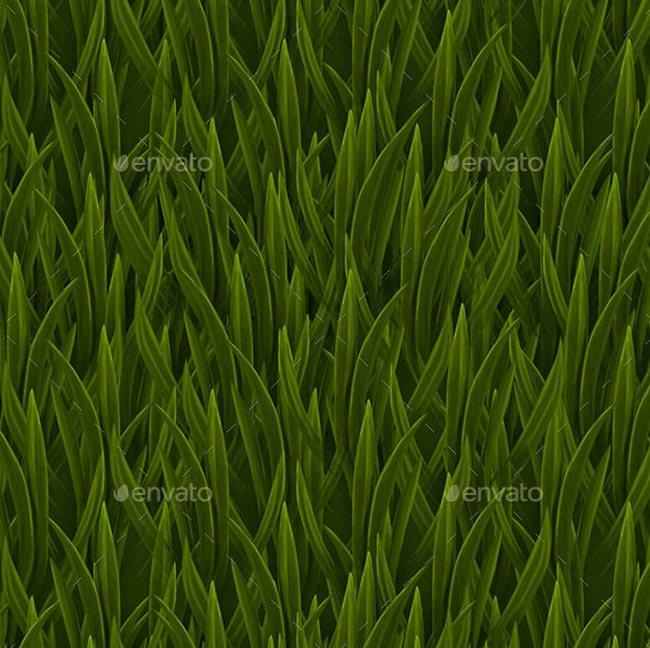 Hand Painted Grass Texture