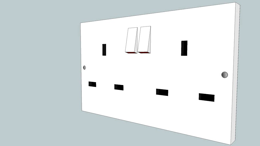 Double wall socket.