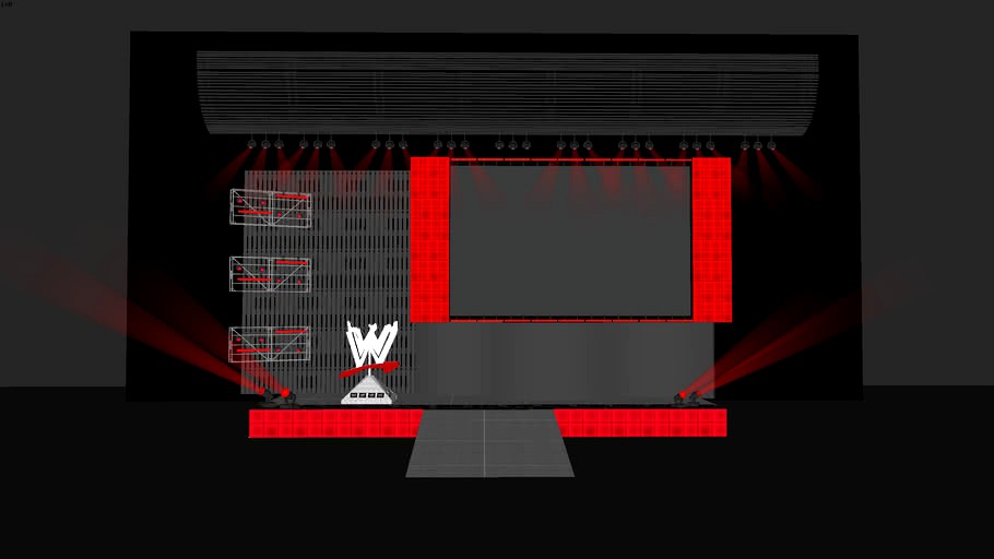 WWE Raw Stage 2010/2011